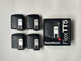 Wyzwalacze do lamp błyskowych PocketWizard FlexTT5 Canon 4szt.