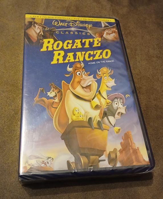 Rogate Ranczo Disney kaseta VHS nowa