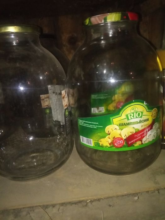 Банки под еврокрышку   от 0.5 до 3 литров