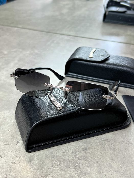 Мужские очки Chrome Hearts темные очки Хром Хартс солнцезащитные g250