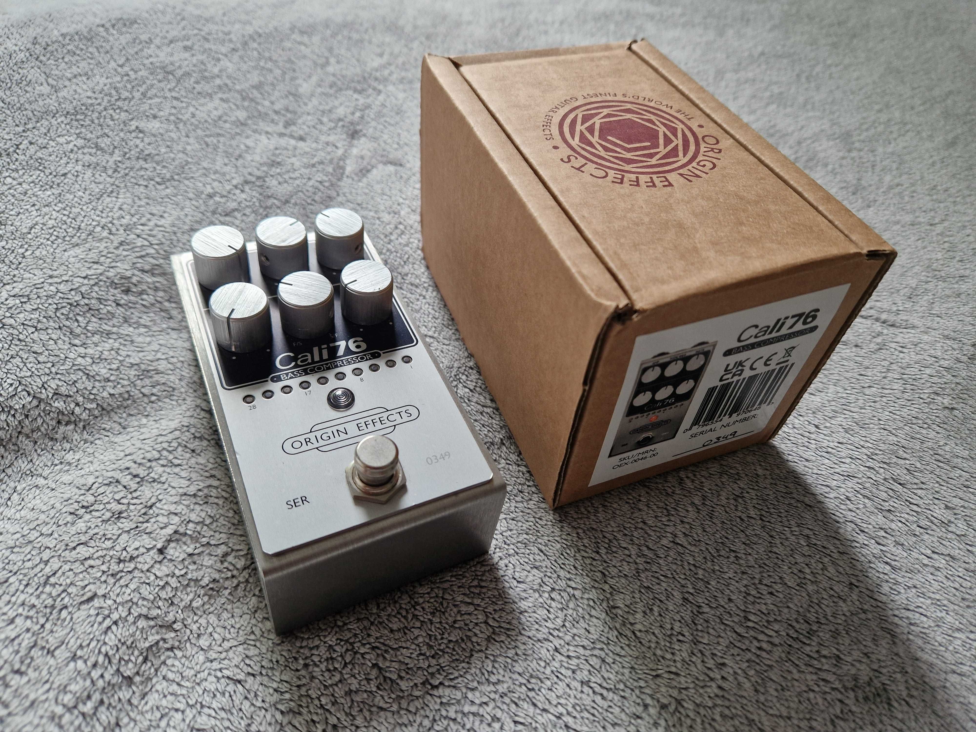 Origin Effects Cali76 V2 Bass Compressor -  MADE IN THE UK