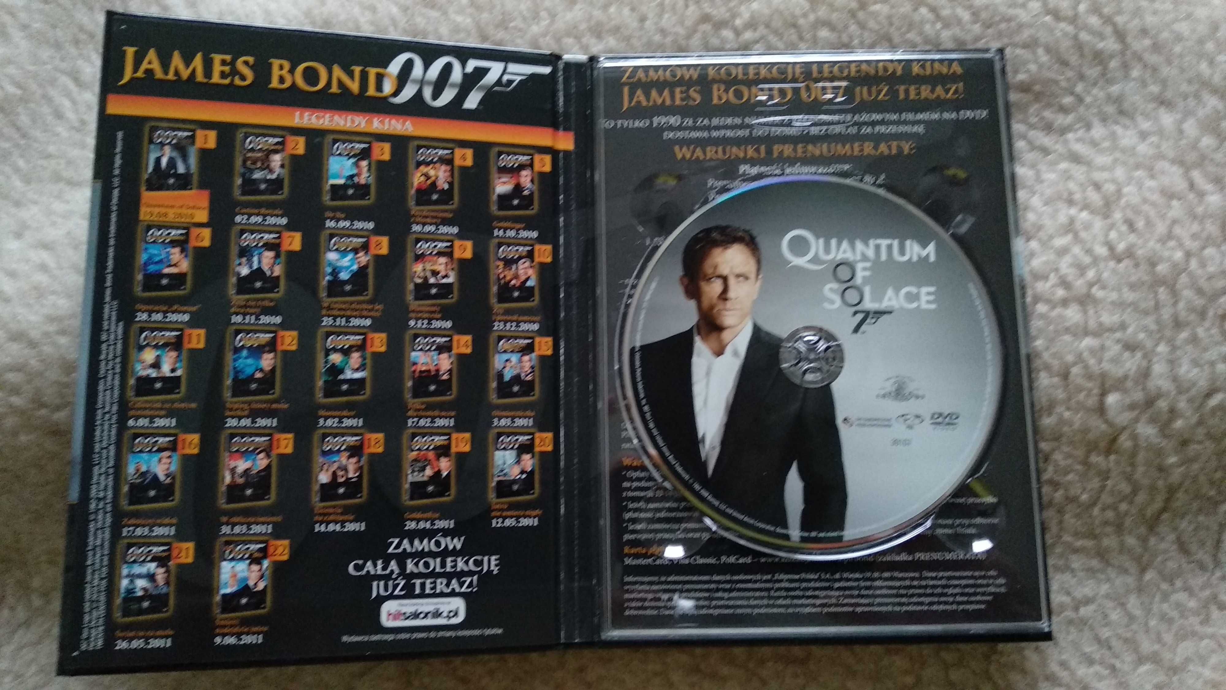 James Bond 007. Quantum of Solace (DVD-Video)