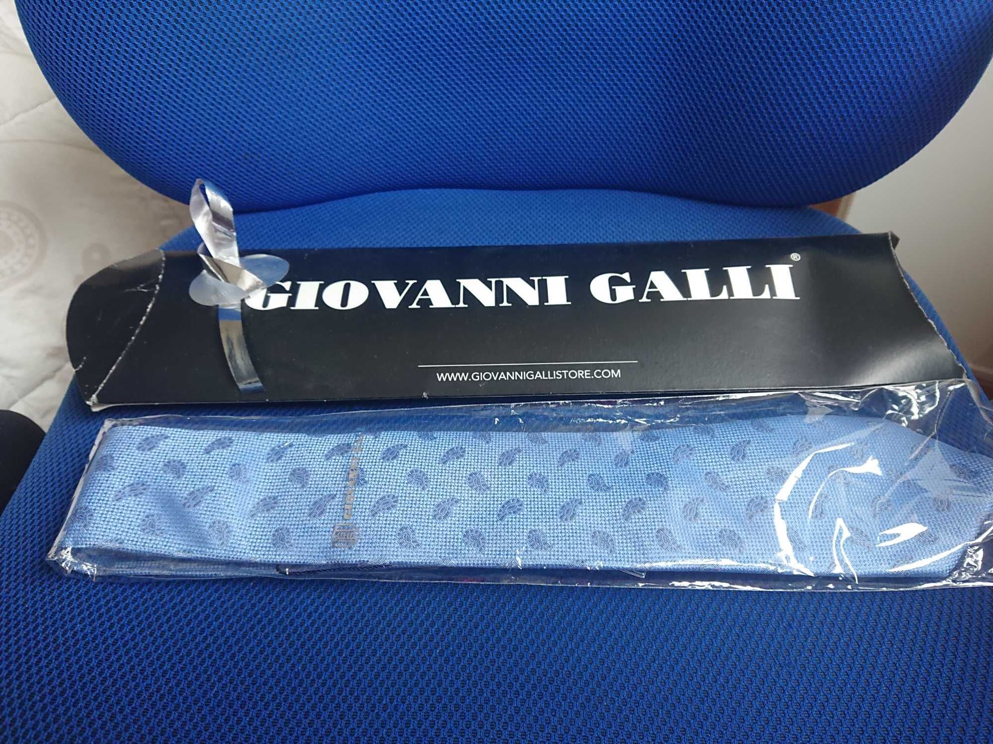 Gravata Giovanni Galli Nova selada nunca aberta com caixa e original