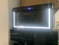Витяжка Fabiano Luna 53 Black, повновбудованв, 1080 м³/год, LED
