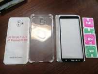 Pokrowiec, Etui + 2 x szklo hartowane do Samsung Galaxy J6 Plus