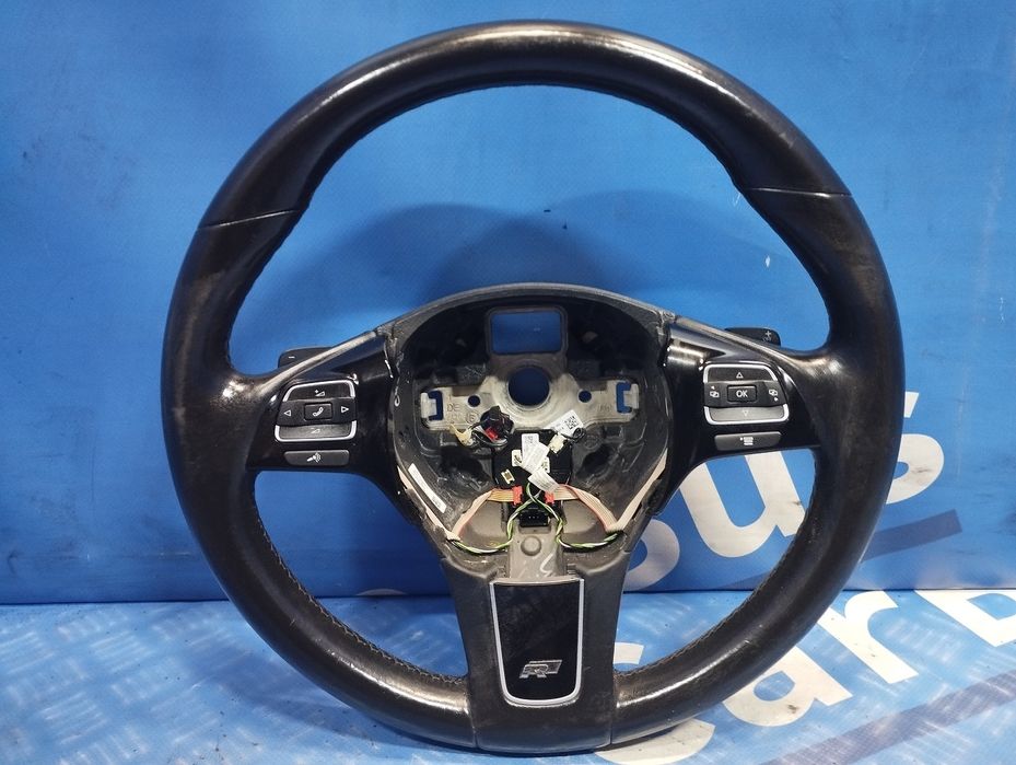 Руль Volkswagen Touareg FL Туарег ФЛ Кермо Розборка