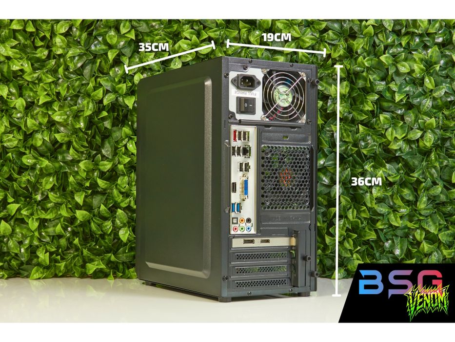 komputer gamingowy bsg venom i7-2gen 16gb 500hdd nvidia-gt1030 win10