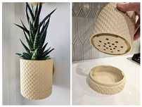 Vaso de planta com abertura para água - Moderno