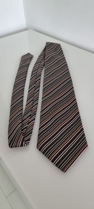 2 krawaty - odcienie ciemne, eleganckie