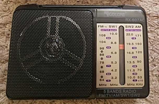 Golon RX-607AC AM/FM/TV/SW1.SW2 Band Receiver.