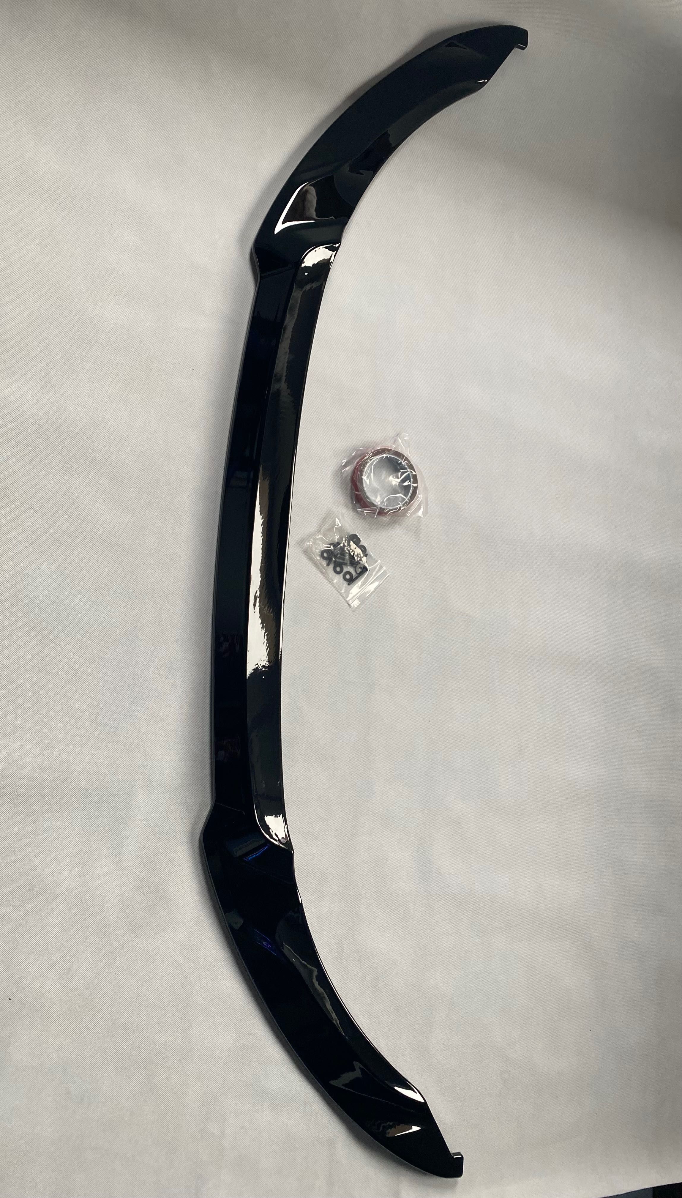 Dokładka splitter BMW M3 F80 F83 M4 F82 CS CZARNY POŁYSK / CARBON