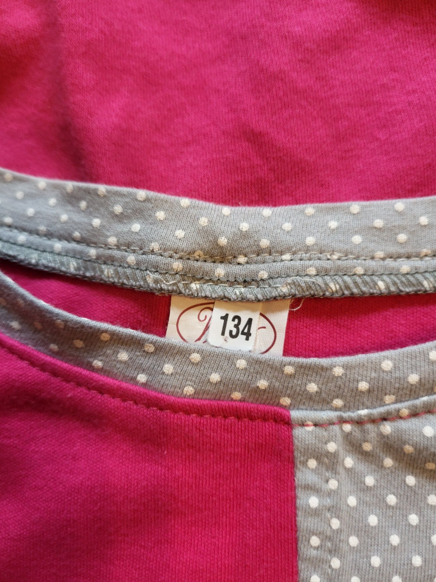 Bluza tunika rozm.134