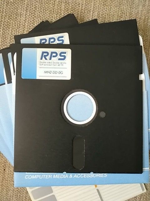 Дискета 5,25" RPS MN 2 DD 48 tpi. Double Sided Double Density