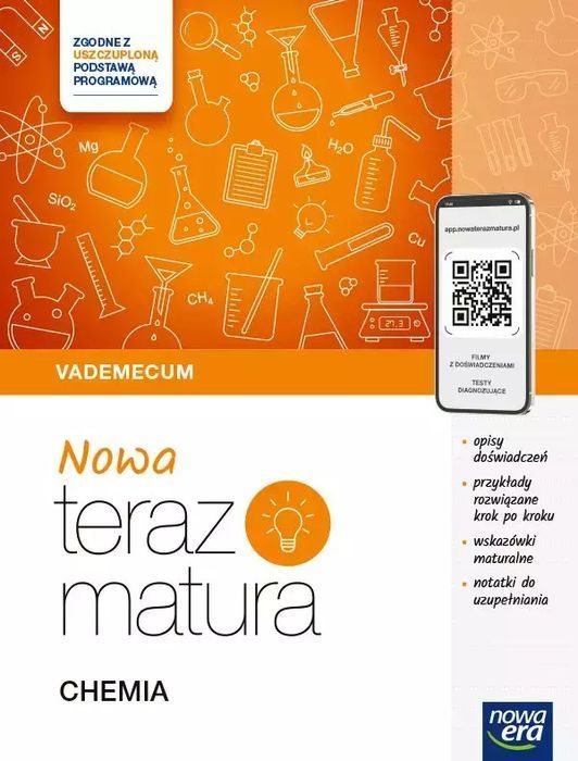 Nowa teraz matura 2024/2025. Chemia. Vademecum. Poziom rozszerzony