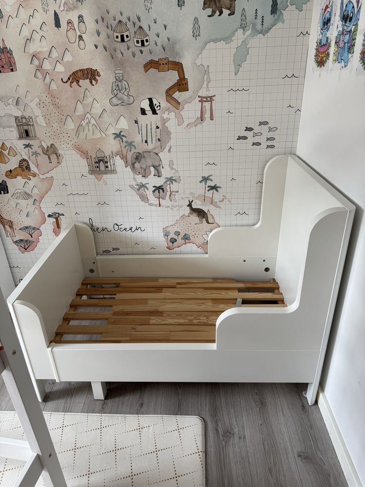 Łóżko IKEA Busunge biale