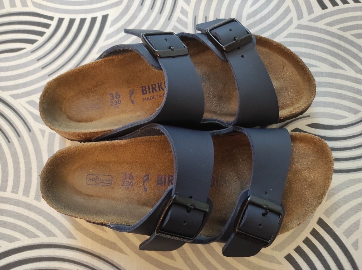 Босоніжки, сандалі шкіряні BIRKENSTOCK  36 р 23 см