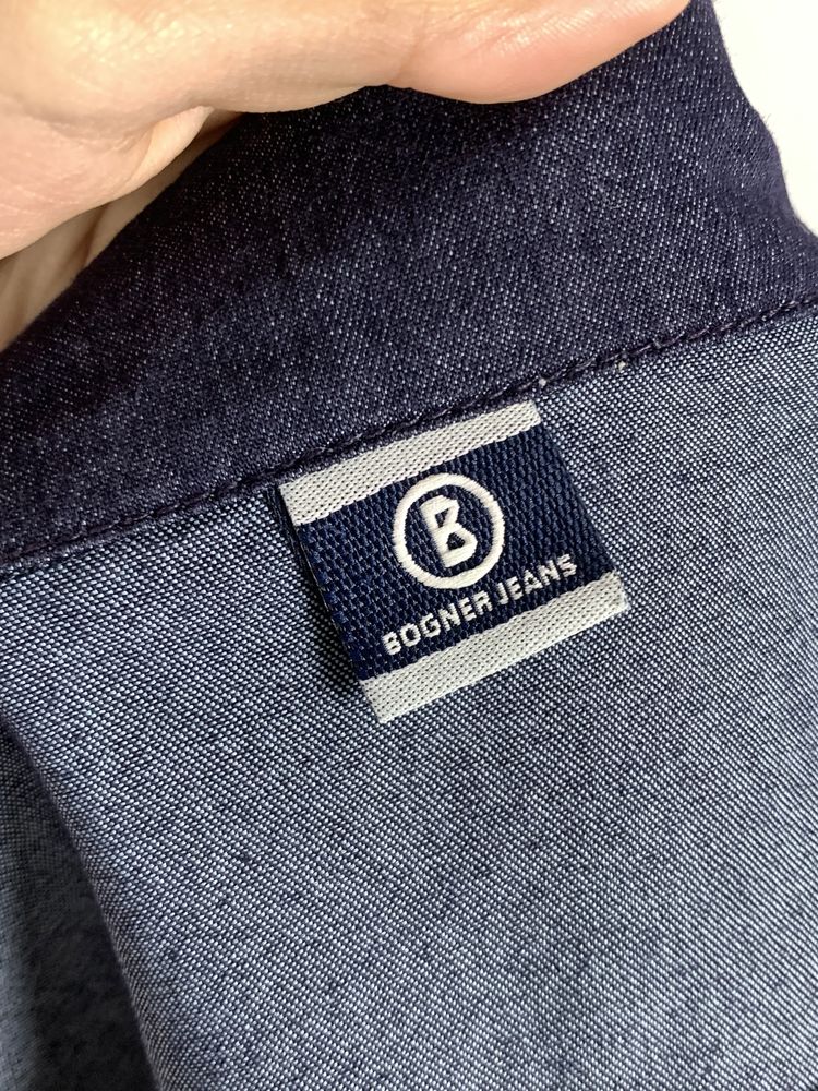 М Джинсова сорочка джинсовая рубашка  Bogner Jeans оригінал оригинал