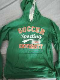 Sweatshirt com capuz Sporting