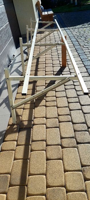 Stojak na opony, regał, 12 - 15 opon! Solidny, stalowy, porządek w gar