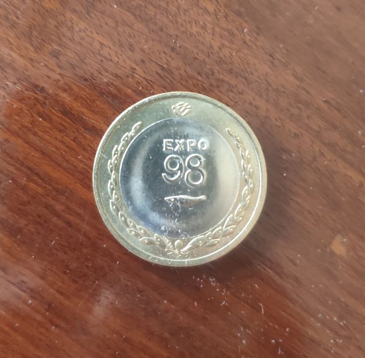 Moeda de 200 escudos 1999 Unicef / Expo 98