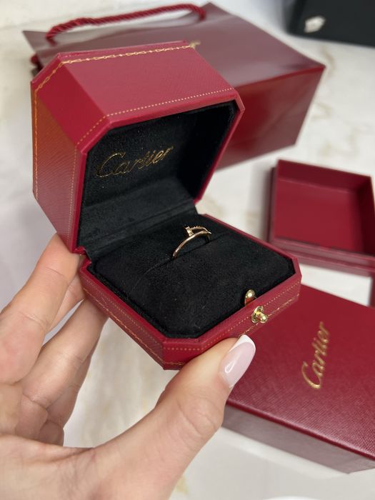 Каблучка цвях Cartier juste in clou au750