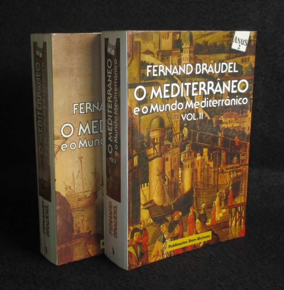 Livros O Mediterrâneo e o Mundo Mediterrânico Fernand Braudel Completo
