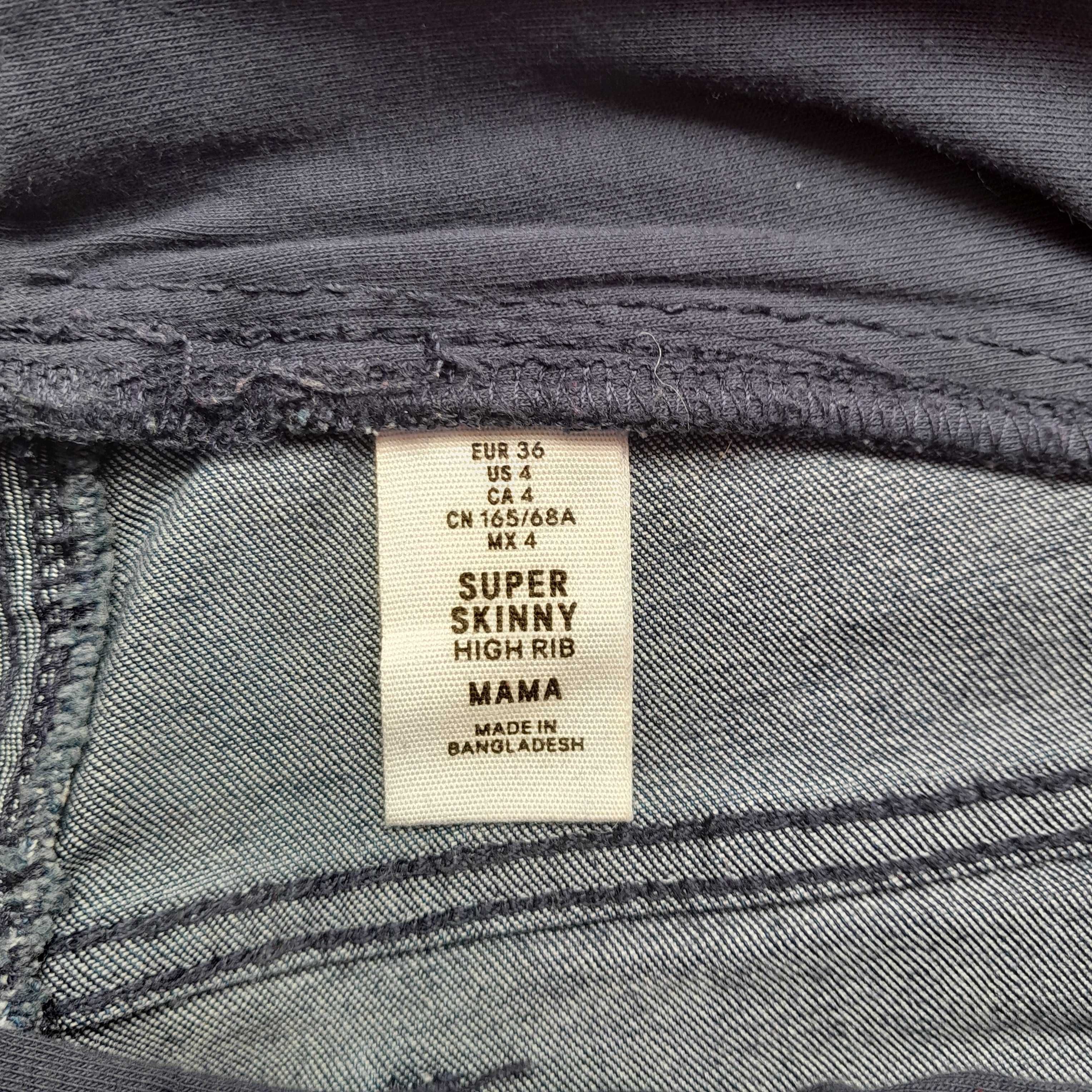 Джинси H&M для вагітних розм.S