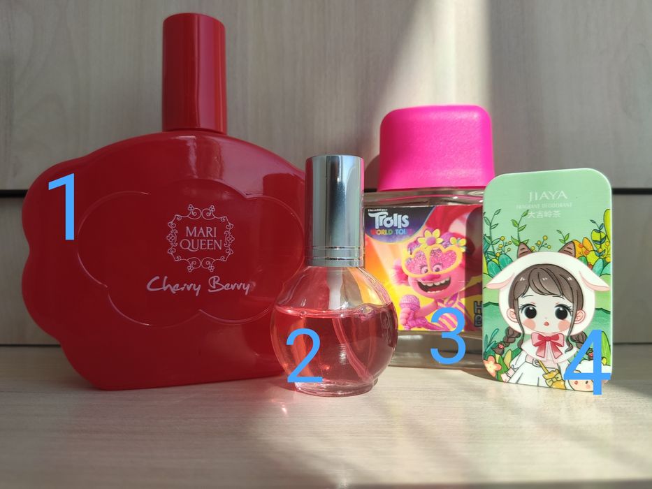 Духи. Cherry berry, yummy bubbles...