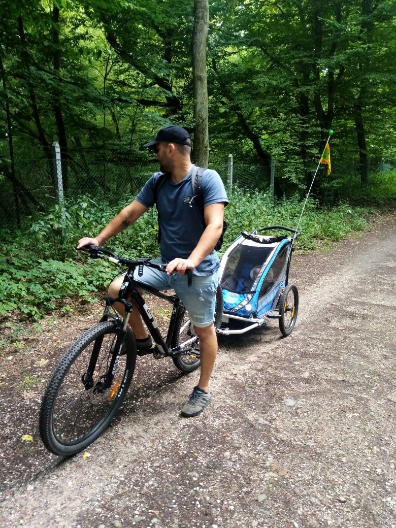 Przyczepka do roweru Qeridoo Sportrex 1