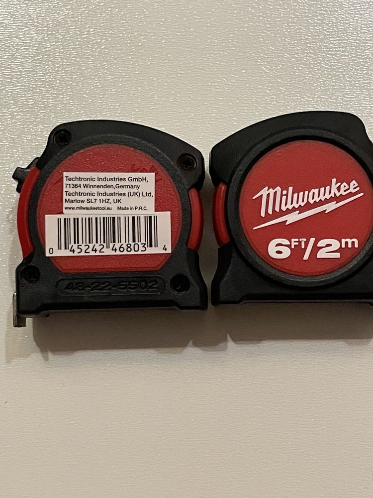 Рулетка Milwaukee Wide Blade,Magnetik, Stud,5м,8м.