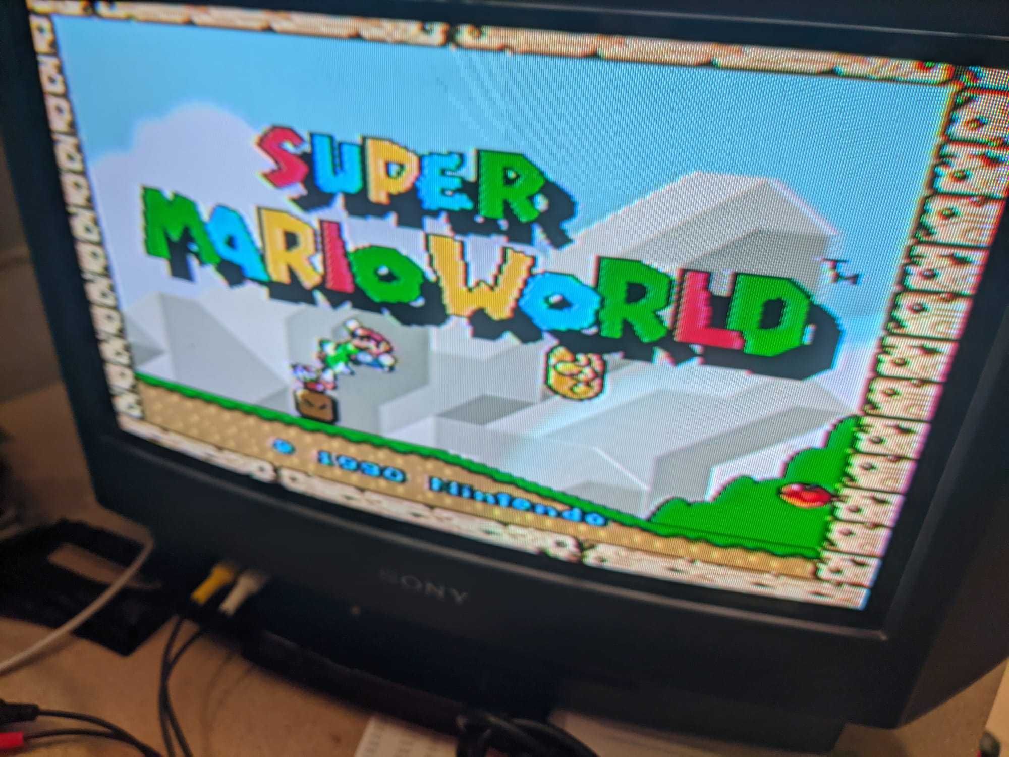 Super Famicom (Super NES/SNES) SPRAWNY!