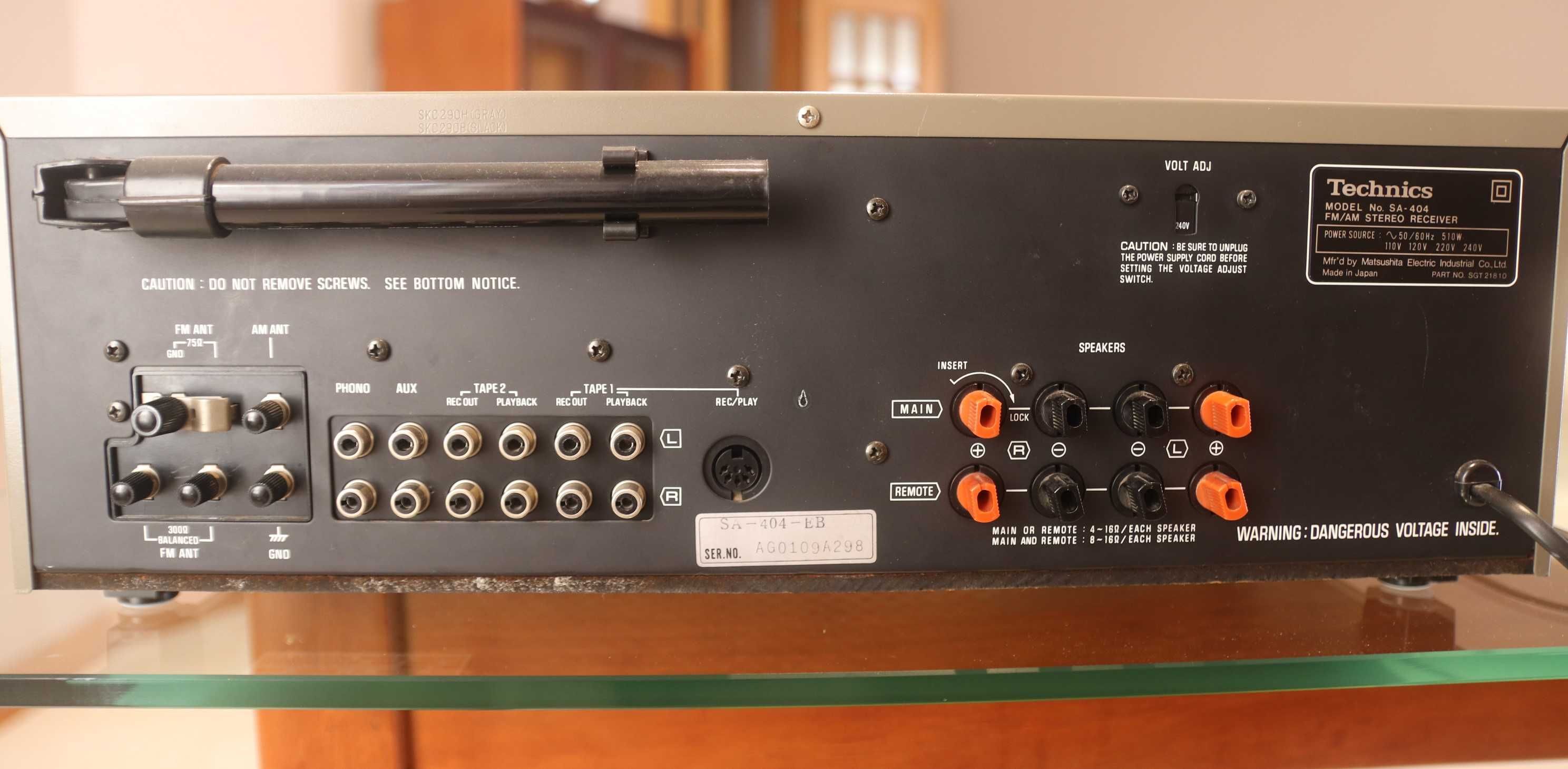 Receiver Technics SA-404