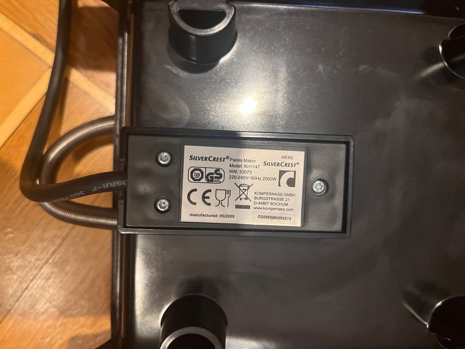 Гриль Silver Crest KH1147 (2000W)