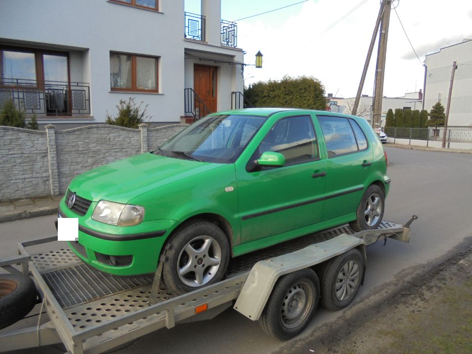 Volkswagen Polo III FL 5drzwi 1.4 benzyna 16V zielony na części