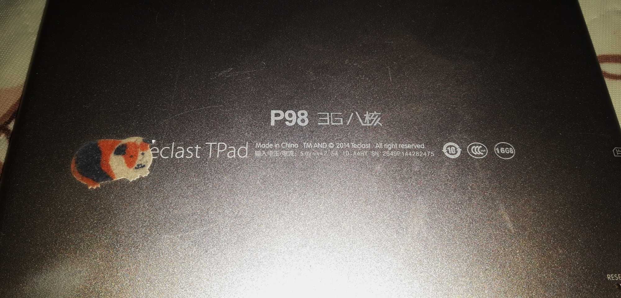 Планшет TECLAST P98 3G (2GB/16GB)с экраном 9.7" IPS (2048x1536 точек)