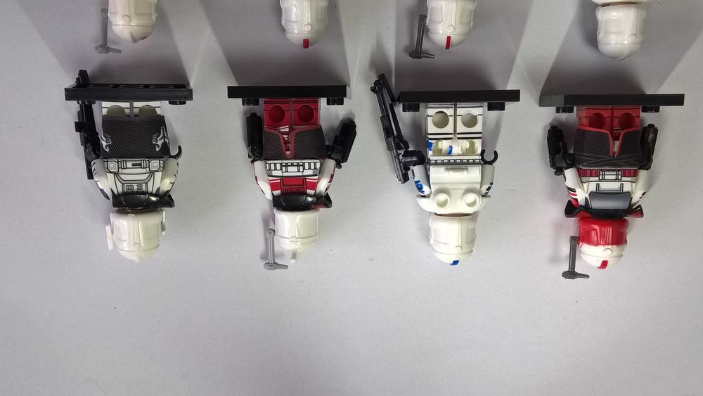 8 Figurek Star Wars różnego rodzaju kompatybilne z Lego