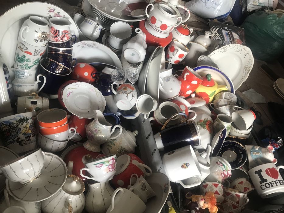 Фарфоровая посуда СССР.тарелки чашки, блюдца и др.