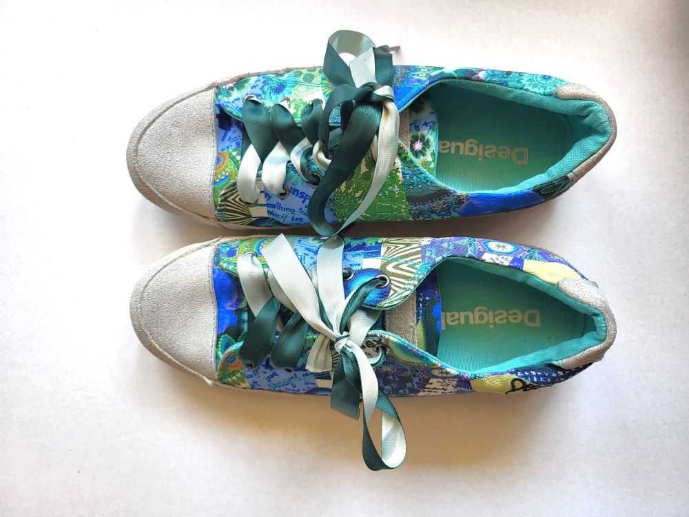 DESIGUAL buty sportowe śliczne tenisówki sneakersy rozmiar 36