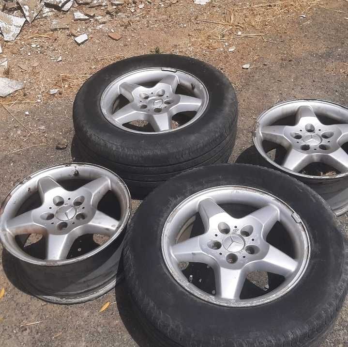 4 jantes Mercedes 17 ML W163