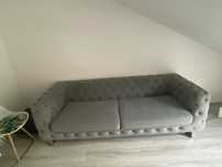 Sofa kanapa VISSLAND pikowana chesterfield 3-osobowa
