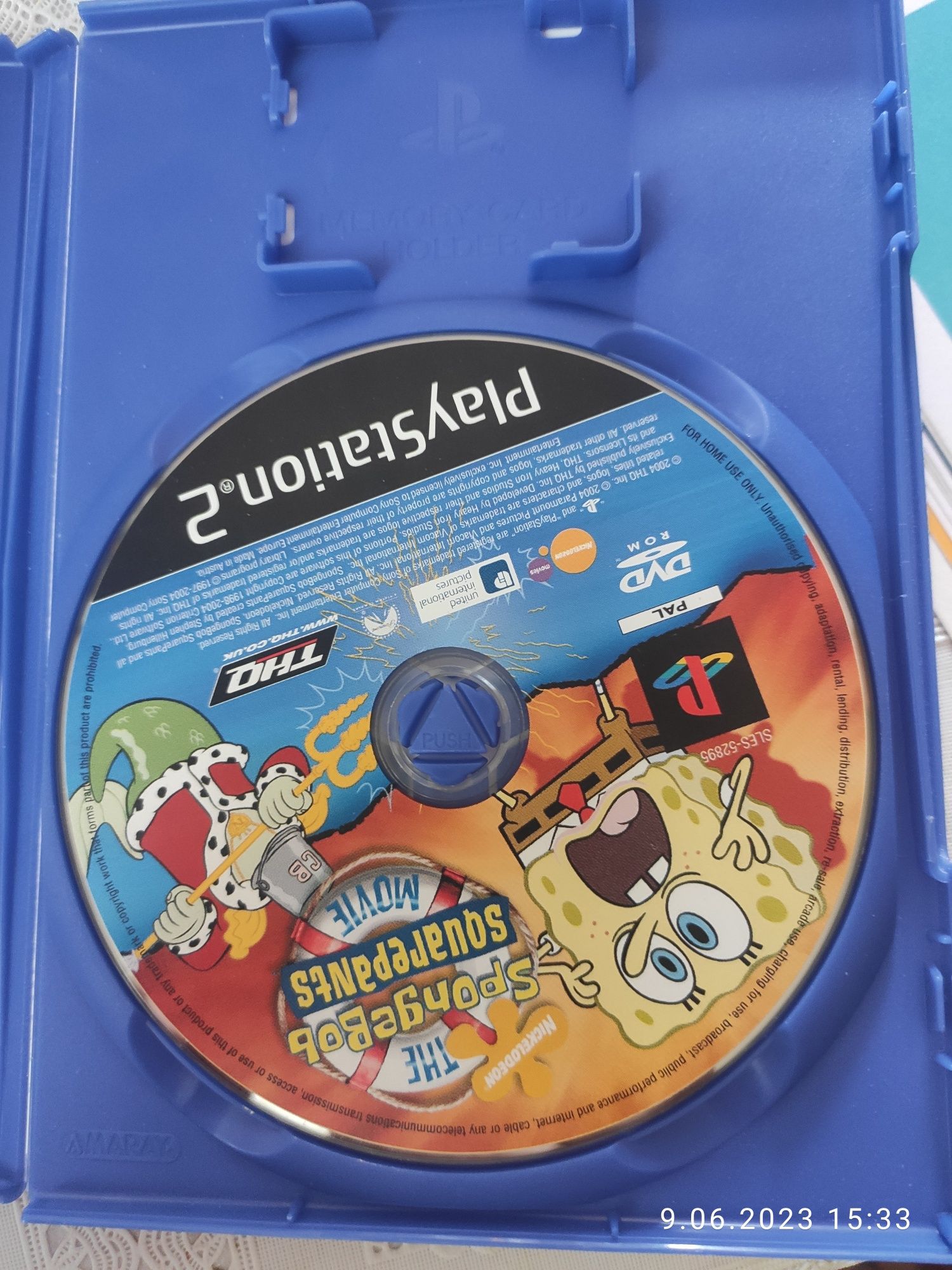 Gra SpongeBob Squarepants do PlayStation 2