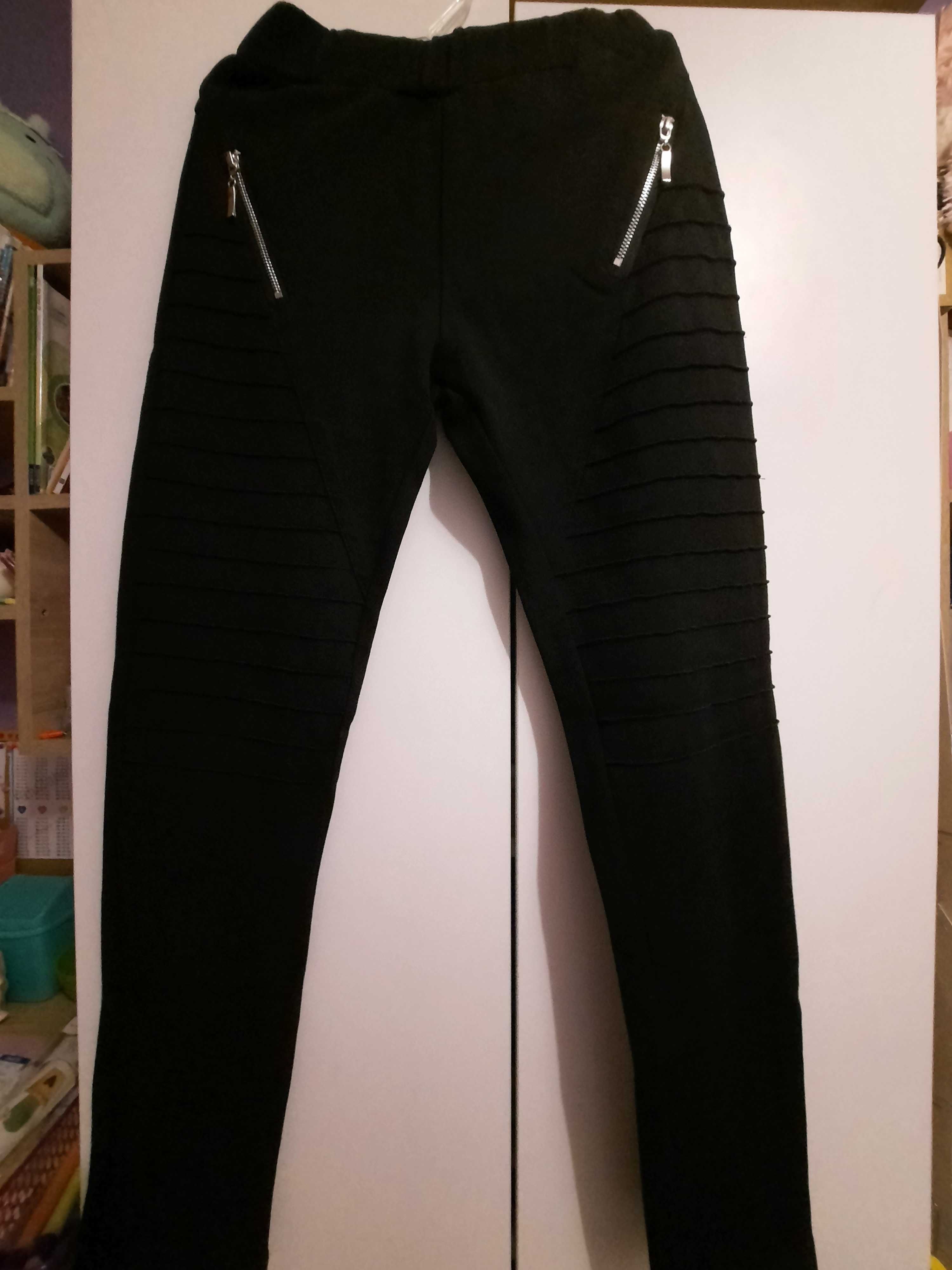 Legginsy z suwaczkami