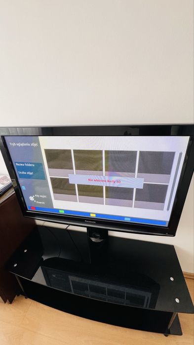 Stolik pod telewizor szklany +TV