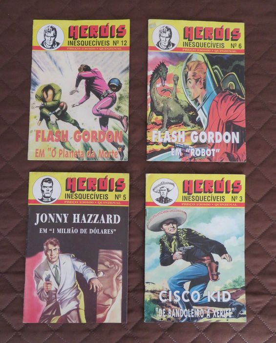 HERÓIS Inesquecíveis (lote)