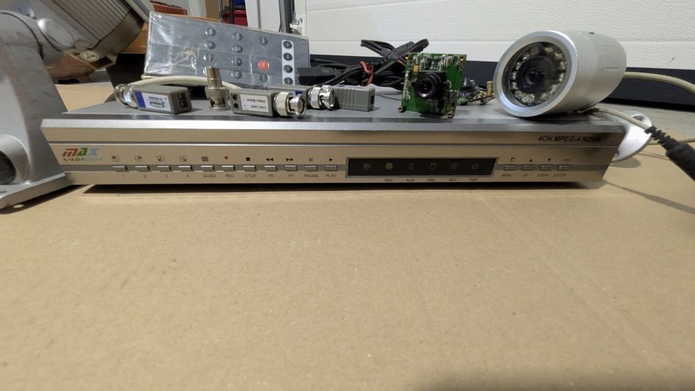 Sistema CCTV 4 cam MVDR Falcon M4