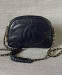 Кожаная сумка в стиле Chanel