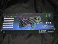 ZIYOULANG 2.4GHz Wireless Gaming Keyboard and Mouse Set with 87 Keys