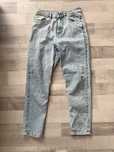 Spodnie mom jeans fit sinsay S 36 dżinsowe szerokie luźne wysoki stan