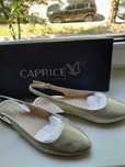 Туфлі літні Caprice на свято. Колір золотий. 100% оригінал.