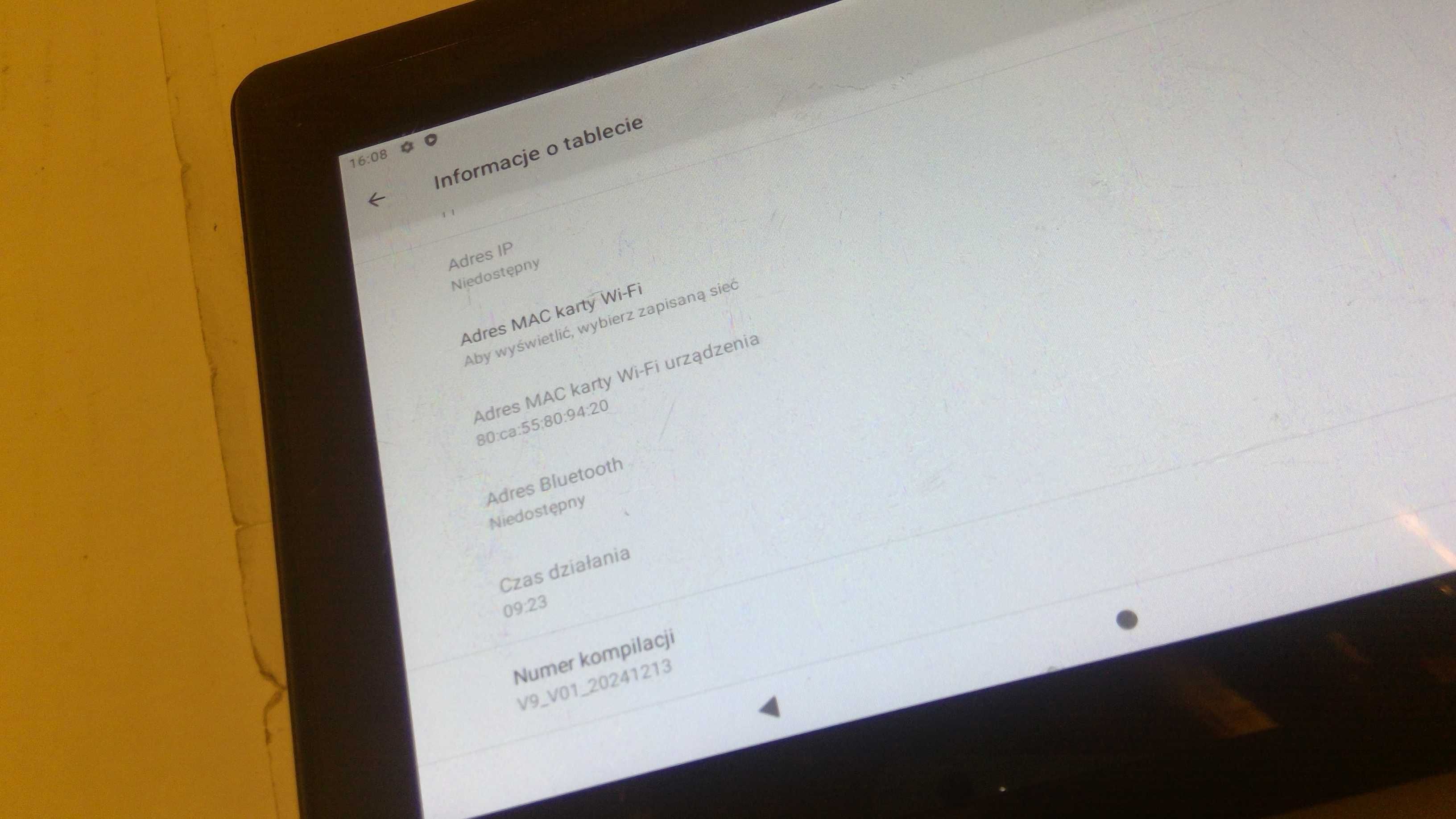Tablet Android V9 T334